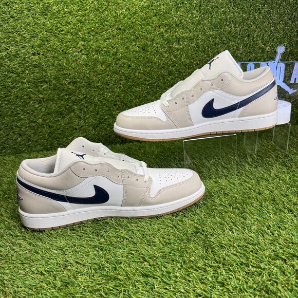 Air Jordan 1 Low 'Georgetown' Size 13 553558-146 - Picture 6 of 11